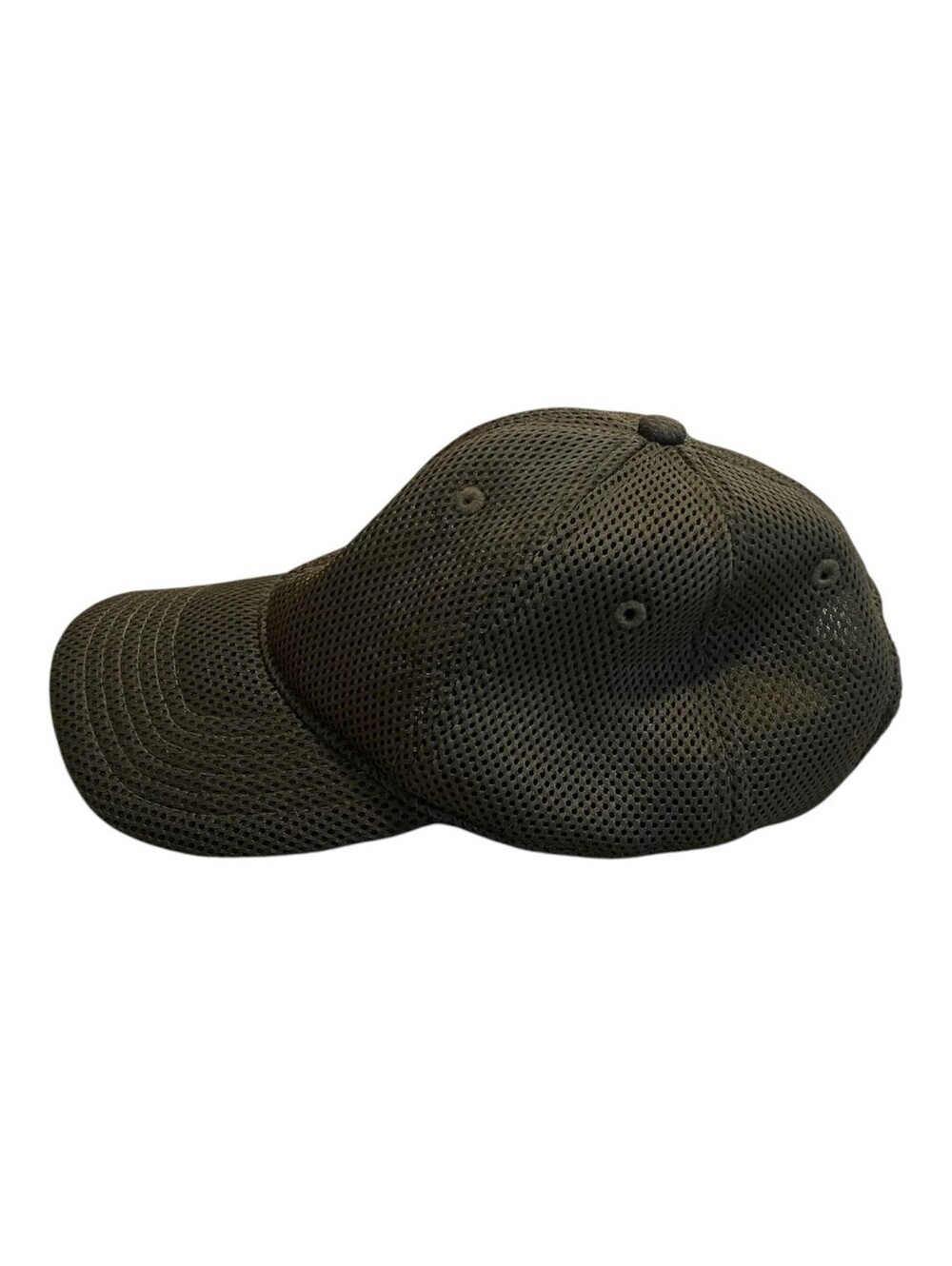 L.L. Bean Cap Mens Adjustable Olive Green Mesh Baseball Hat Breathable